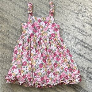 Cynthia Rowley Pink Floral Sundress with Ruffle Straps